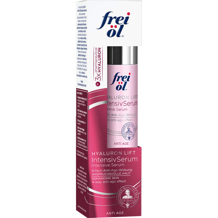 frei öl Anti Age Hyaluron Lift IntensivSerum, 20 ml Concentré