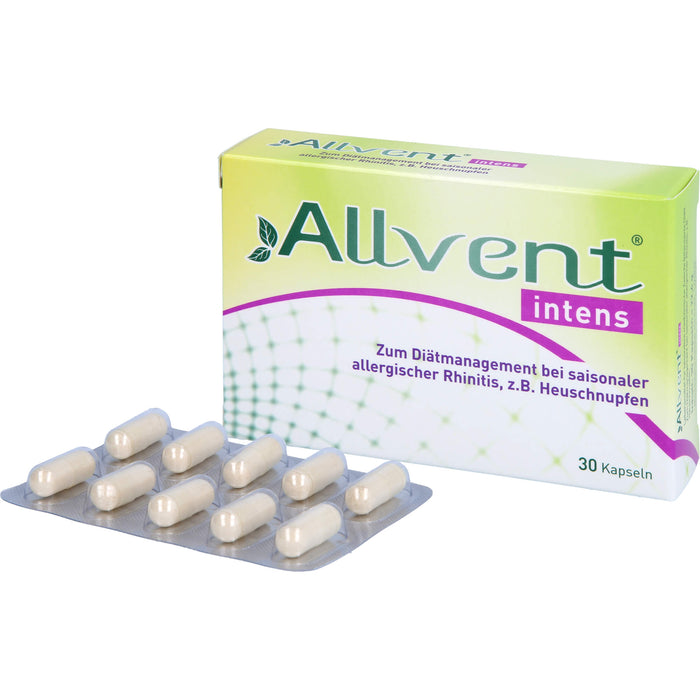 Allvent intens Kapseln bei saisonaler allergischer Rhinitis, 30 pc Capsules