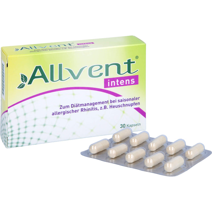 Allvent intens Kapseln bei saisonaler allergischer Rhinitis, 30 St. Kapseln