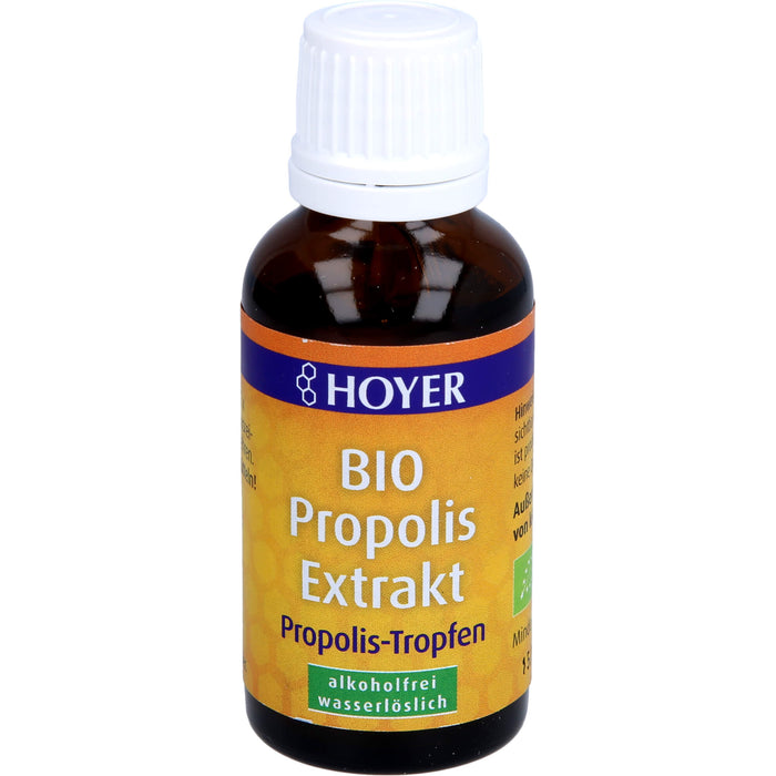 HOYER Propolis Extrakt BIO alkoholfrei wasserlösl., 30 ml TRO