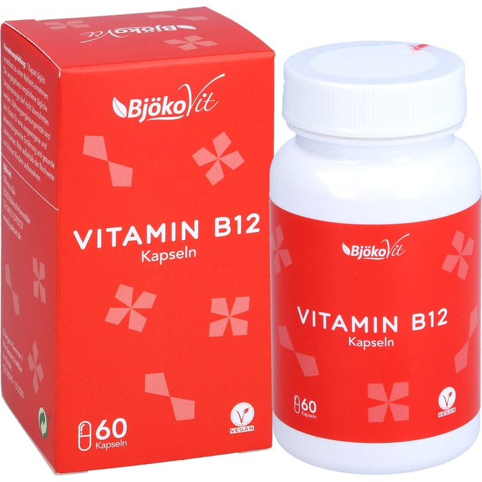 BjökoVit Vitamin B12 Vegi-Kapseln, 60 pc Capsules