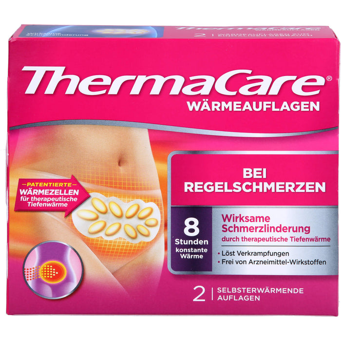 ThermaCare Wärmeauflagen bei Regelschmerzen, 2 pc Pansement