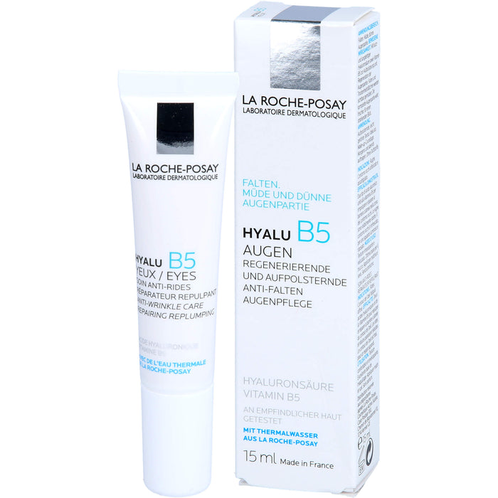 LA ROCHE-POSAY Hyalu B5 Augen regenerierende Pflege, 15 ml Crème