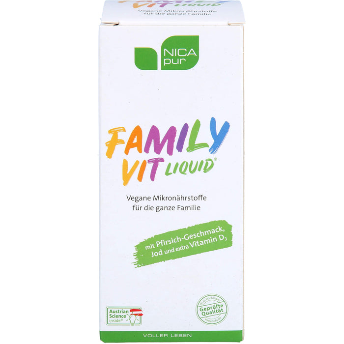 NICApur FamilyVit liquid, 250 ml SAF