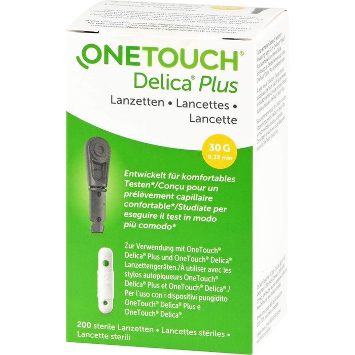 One Touch Delica Plus Lanzetten, 200 St LAN