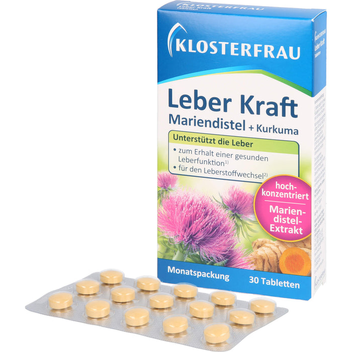 KLOSTERFRAU Leber Kraft Tabletten, 30 pcs. Tablets