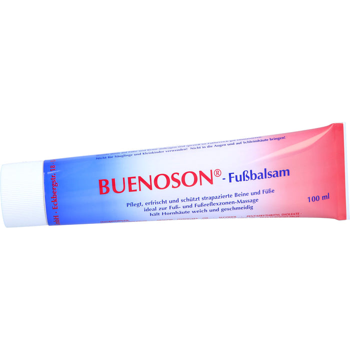 Buenoson Fußbalsam hält Hornhäute weich und geschmeidig, 100 g Crème