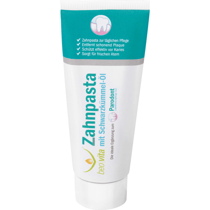 BEOVITA Zahnpasta mit Schwarzkümmelöl, 75 ml Toothpaste