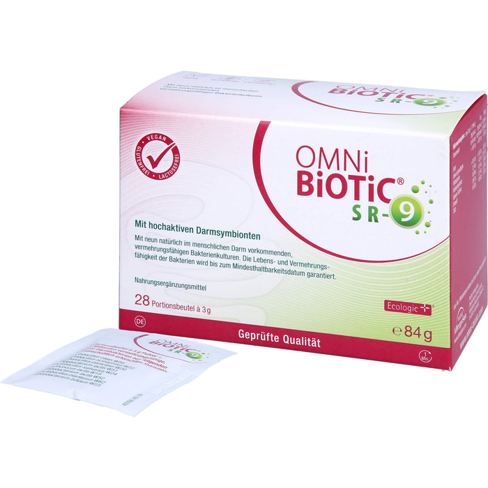 OMNi-BiOTiC SR-9 Portionsbeutel mit hochaktiven Darmsymbionten, 28 St. Beutel