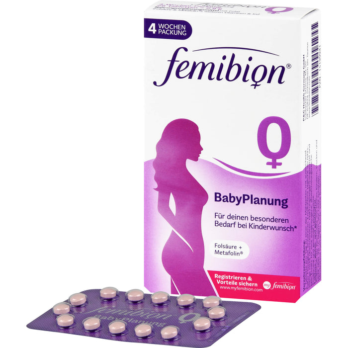 femibion 0 BabyPlanung Tabletten, 28 pc Tablettes