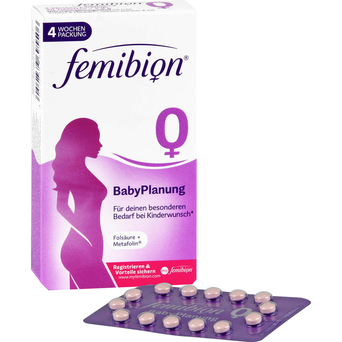 femibion 0 BabyPlanung Tabletten, 28 pc Tablettes