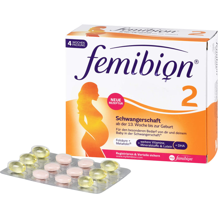 Femibion 2 Schwangerschaft Tabletten und Kapseln, 56 St. Tabletten