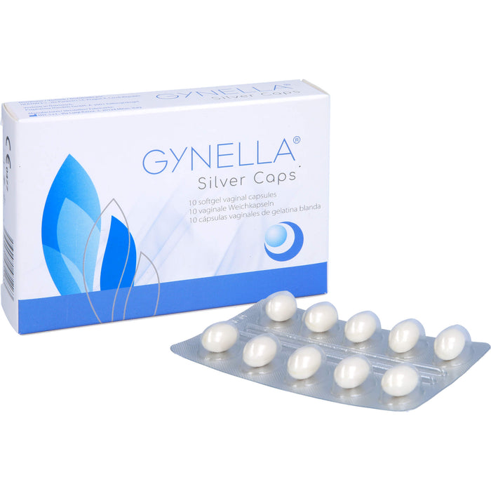 GYNELLA Silver Caps, 10 pc Capsules