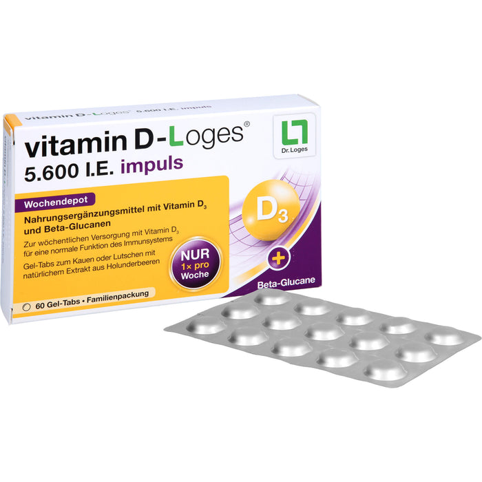 Vitamin D Loges 5600ie Imp, 60 St KTA