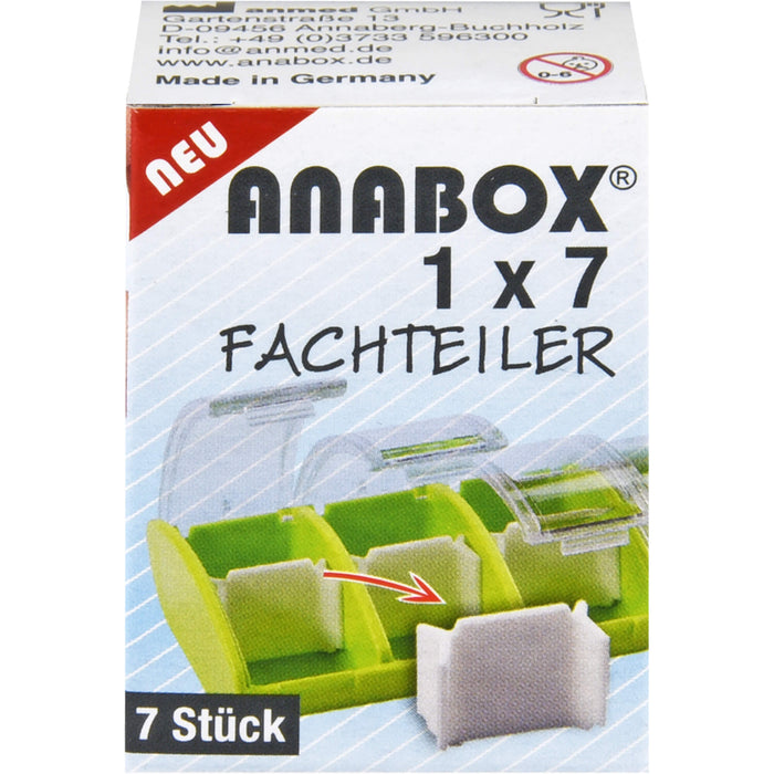 ANABOX 1x7 Fachteiler, 1 pc Boîte