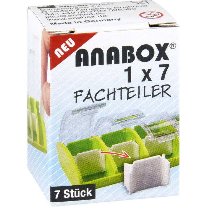 ANABOX 1x7 Fachteiler, 1 pcs. Box