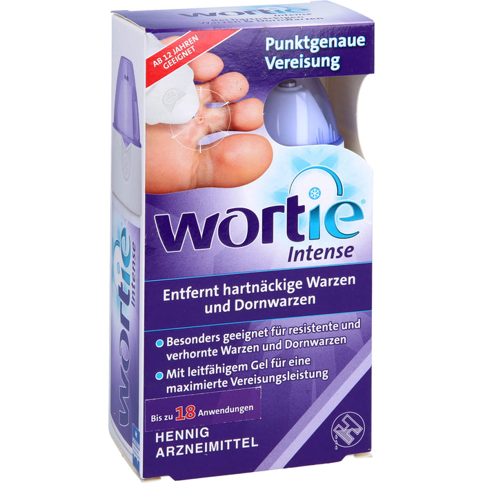 wortie intense gegen Warzen und Dornwarzen Spray, 50 ml Spray