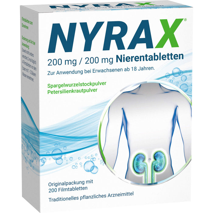 NYRAX Nierentabletten, 200 St. Tabletten