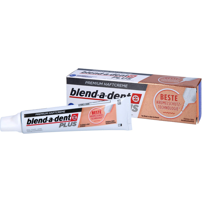 blend-a-dent Plus Premium Haftcreme Krümelschutz, 40 g Creme