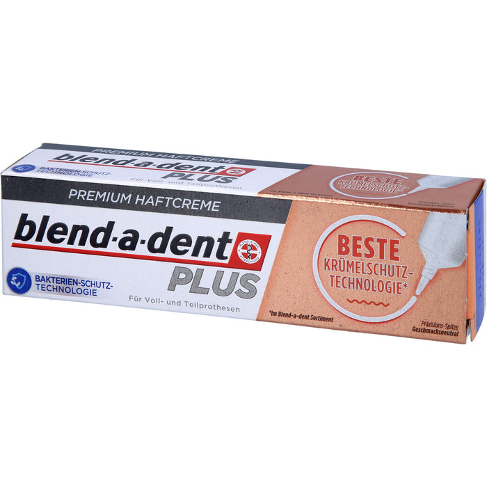 blend-a-dent Plus Premium Haftcreme Krümelschutz, 40 g Crème