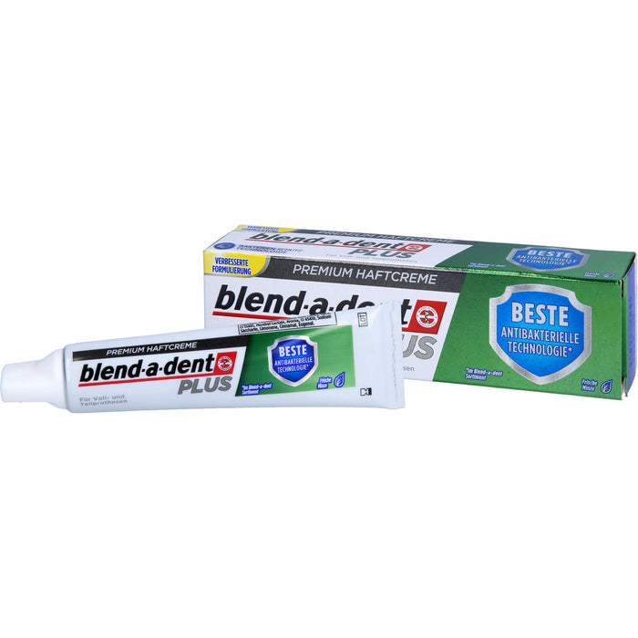 blend-a-dent Plus Haftcreme beste antibakterielle Technologie, 40 g Creme