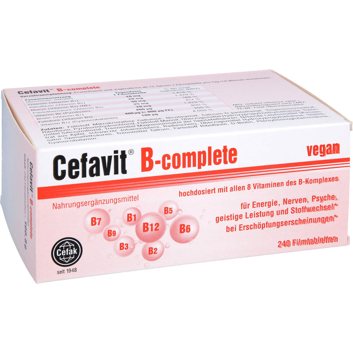 Cefavit B-complete, 240 St FTA