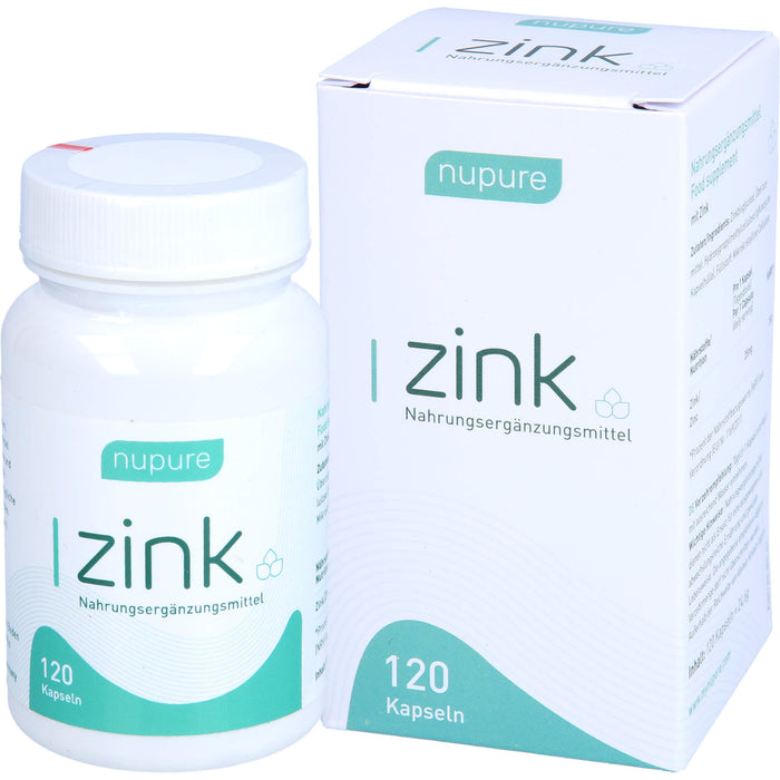 nupure zink Kapseln, 120 St KAP