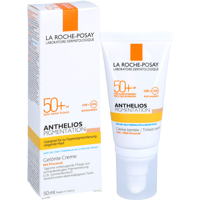 LA ROCHE-POSAY Anthelios Pigmentation lsf 50+ Getönte Creme, 50 ml Creme