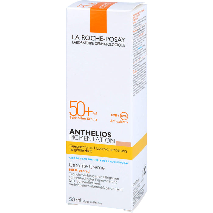 LA ROCHE-POSAY Anthelios Pigmentation lsf 50+ Getönte Creme, 50 ml Cream