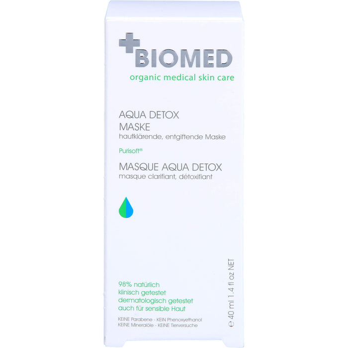 BIOMED Aqua Detox Gesichtsmaske, 40 ml XGM