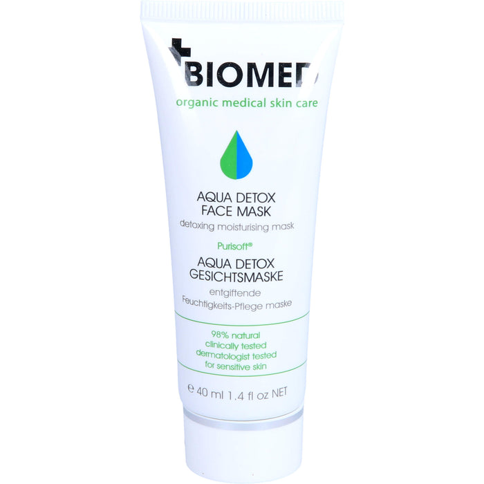 BIOMED Aqua Detox Gesichtsmaske, 40 ml XGM