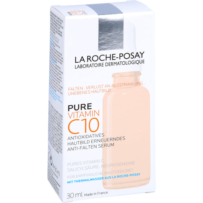 LA ROCHE-POSAY Pure Vitamin C10 Anti-Falten Serum, 30 ml Lösung