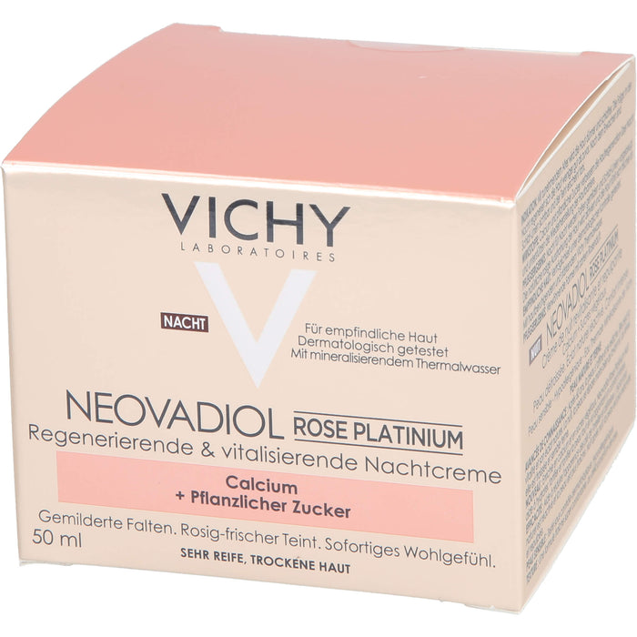 VICHY Neovadiol Rose Platinium Nacht Gesichtscreme, 50 ml Creme