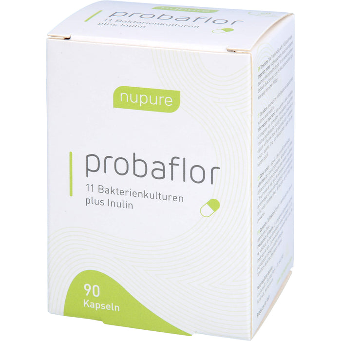 nupure probaflor - Probiotika zur Darmsanierung, 90 pc Capsules