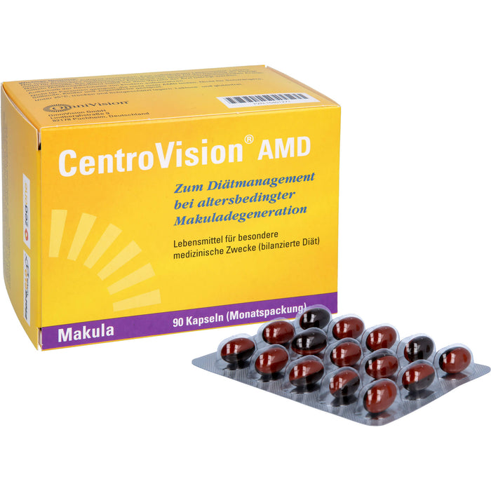 CentroVision AMD Kapseln bei altersbedingter Makuladegeneration, 90 St. Kapseln