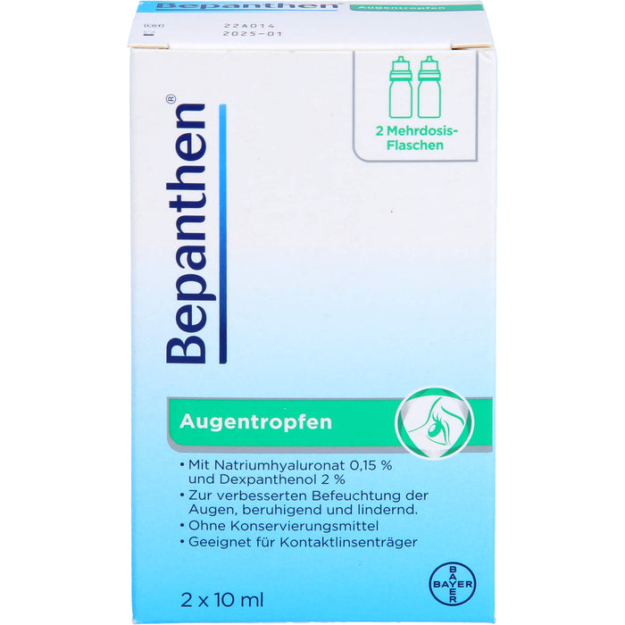 Bepanthen Augentropfen, 20 ml Solution