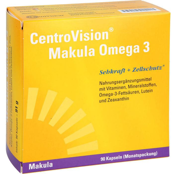 CentroVision Makula Omega 3, 90 St KAP