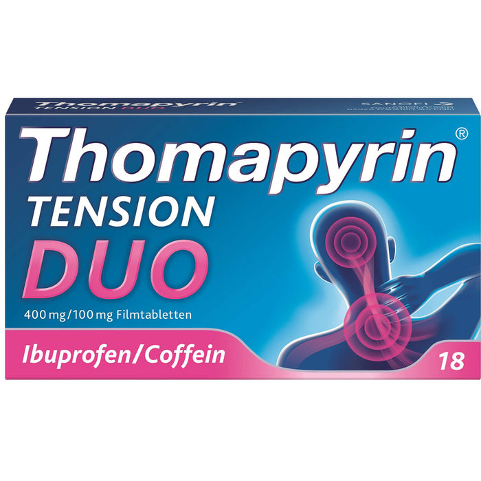 Thomapyrin Tension duo 400 Filmtabletten, 18 pcs. Tablets