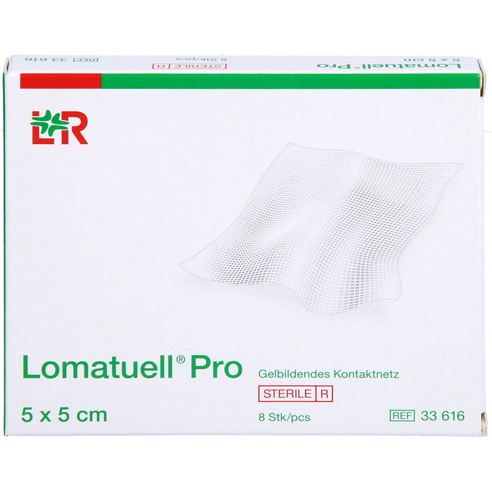 LOMATUELL Pro 5x5 cm steril, 8 St VER