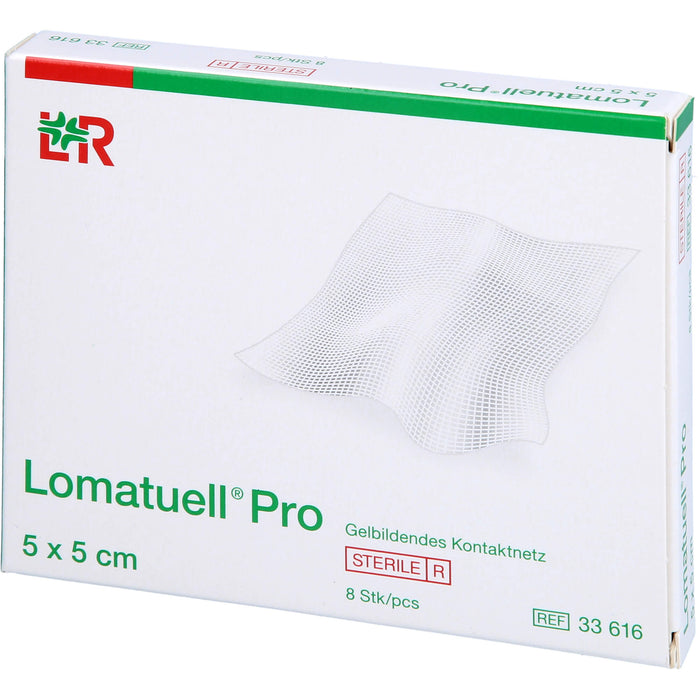 LOMATUELL Pro 5x5 cm steril, 8 St VER