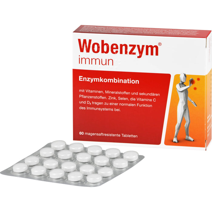 Wobenzym immun Tabletten, 60 pcs. Tablets