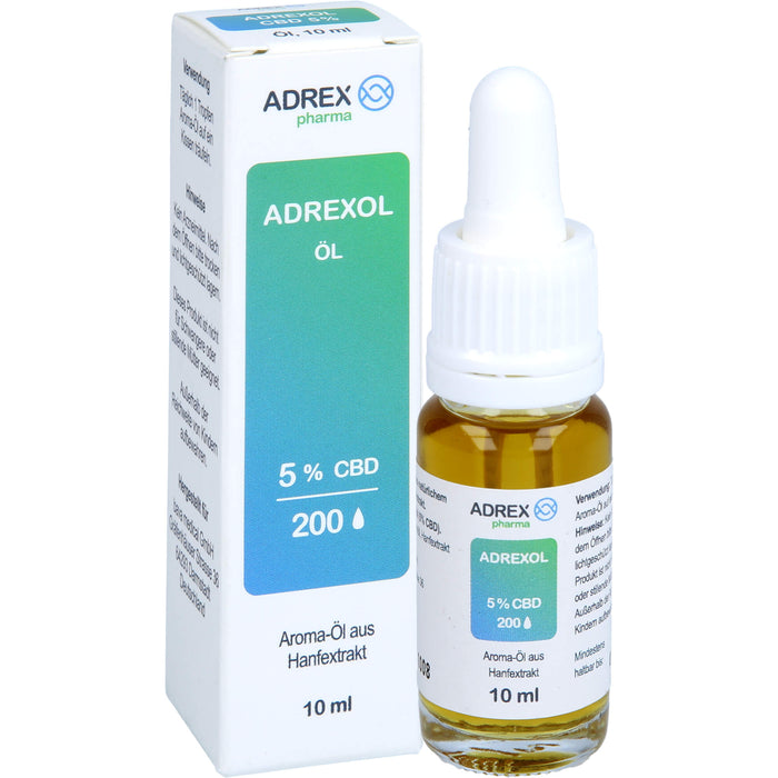 CBD 5% ADREXOL Tropfen, 10 ml TRO