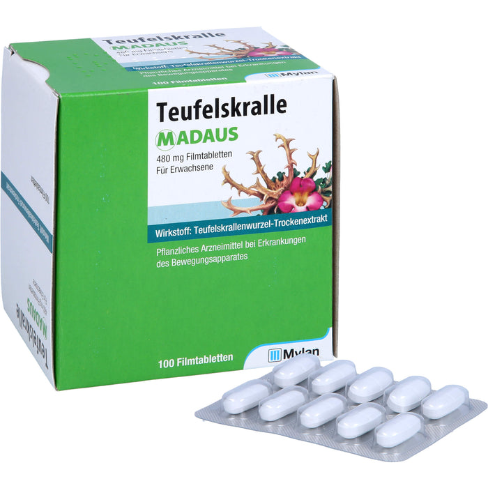 Teufelskralle MADAUS Filmtabletten, 100 pcs. Tablets