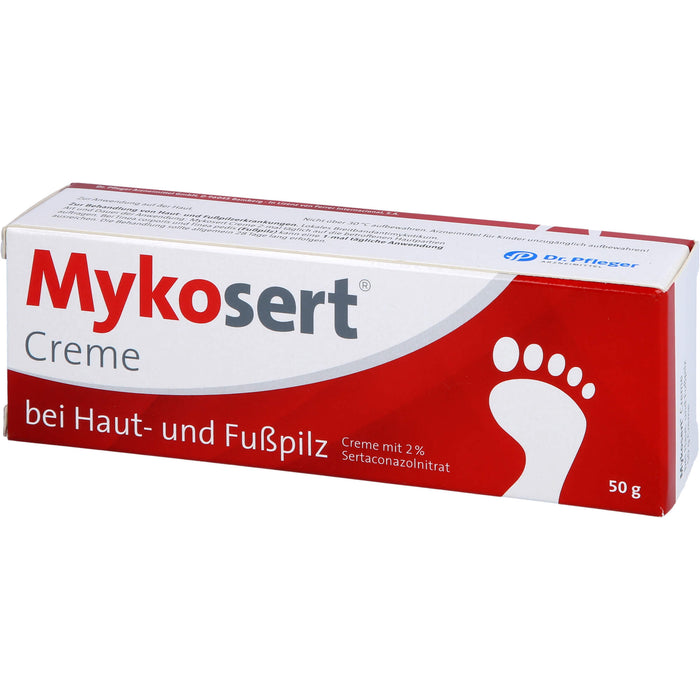 Mykosert Creme bei Haut- und Fußpilz, 50 g Cream