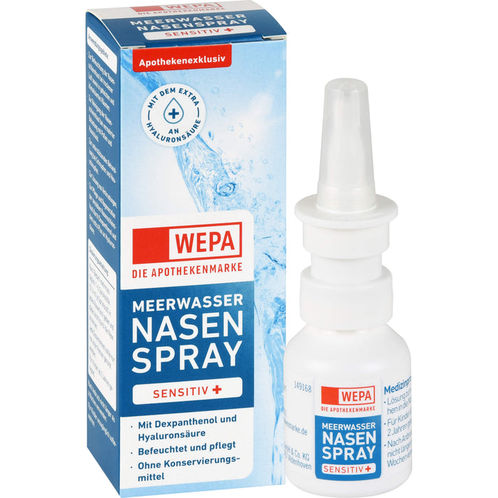 WEPA Meerwasser Nasenspray sensitiv+, 20 ml Lösung