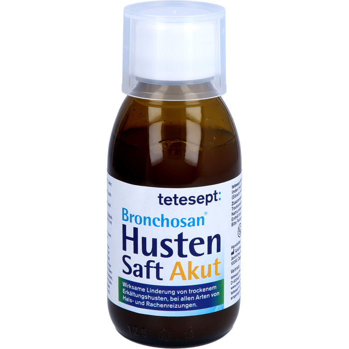 tetesept Bronchosan Husten Akut Saft, 117 g SAF