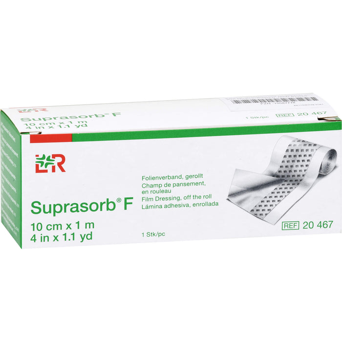 Suprasorb F Folienverband 10 cm x 1 m unsteril, 1 pcs. dressing