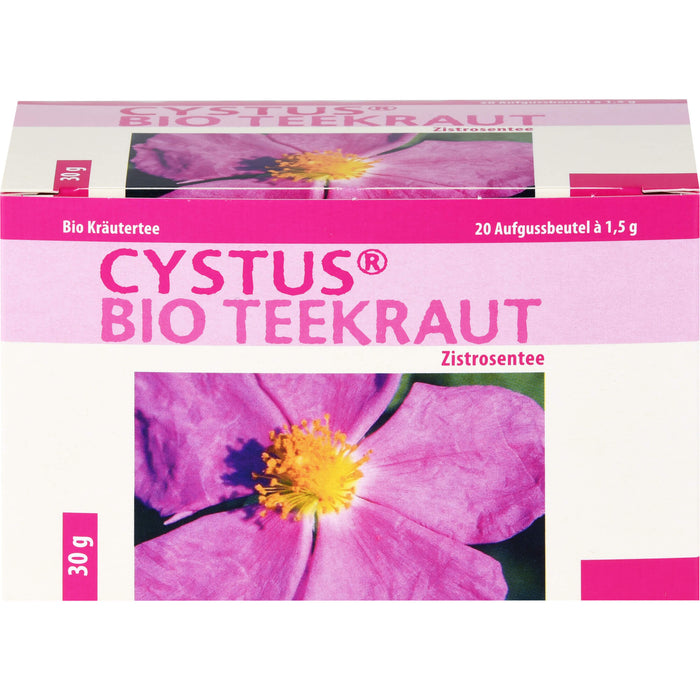 Dr. Pandalis Cystus Bio Teekraut, 20 pcs. Filter bag