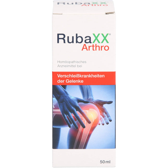 RubaXX Arthro Mischung bei Verschleißkrankheiten der Gelenke, 50 ml Lösung