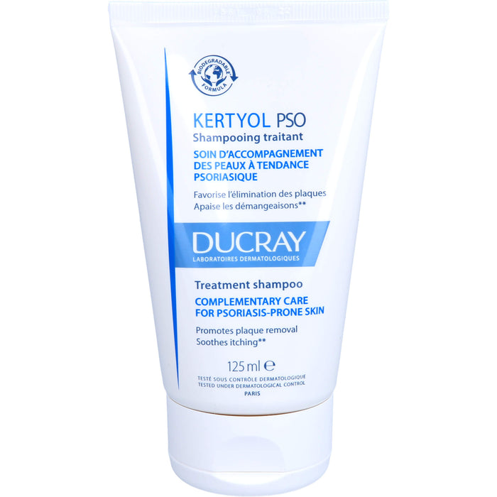 DUCRAY Kertyol P.S.O. ausgleichendes Kur-Shampoo, 125 ml Shampoing